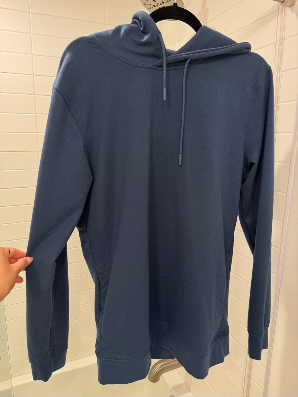 Cuts Clothing Slate Blue Men's Hoodie Pullover